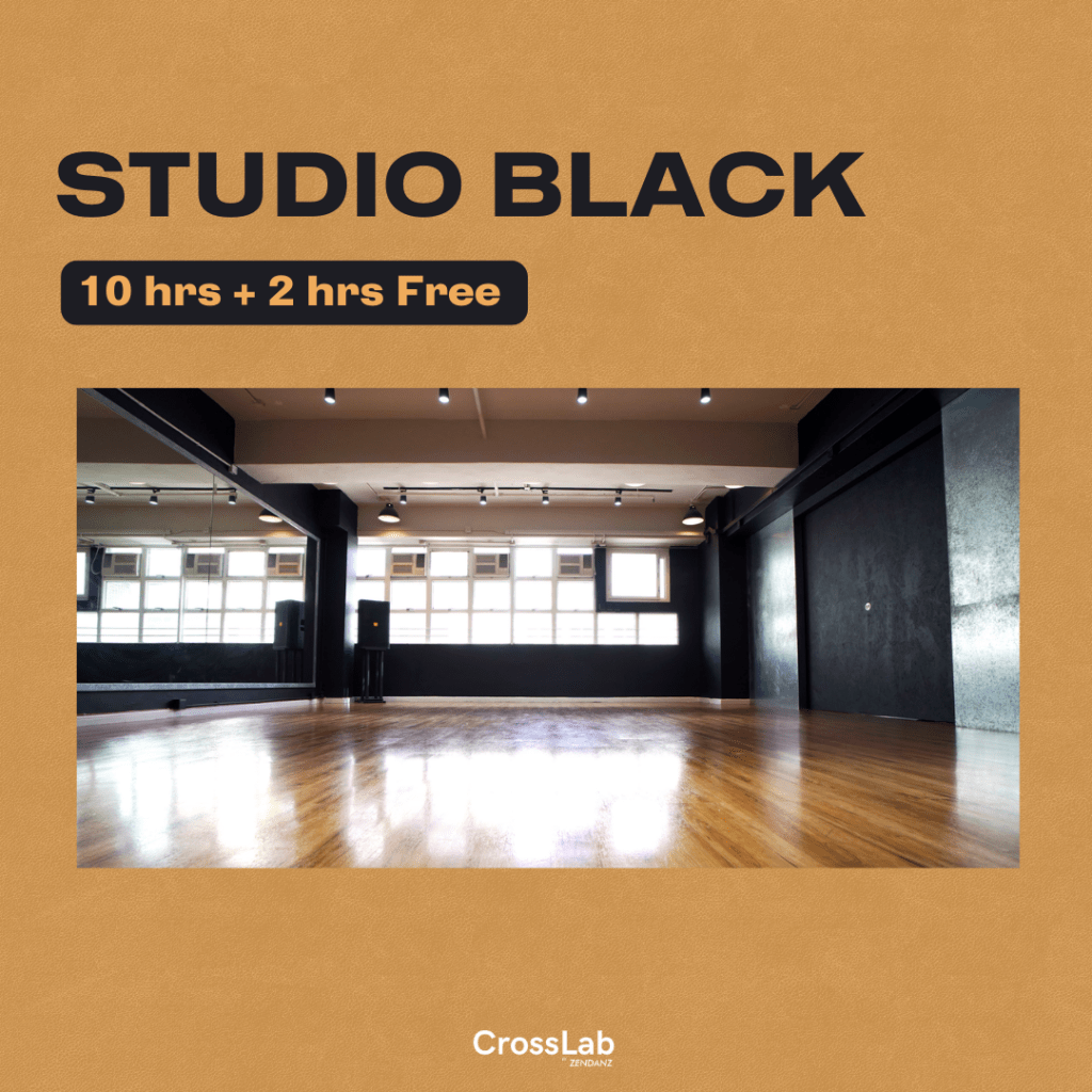 舞蹈室租場優惠 | Studio Black | CrossLab