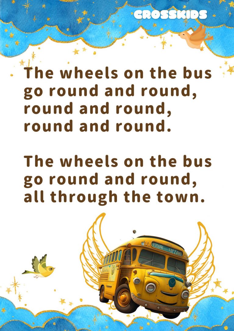 The Wheel In The Bus | Music Book | CrossKids Music