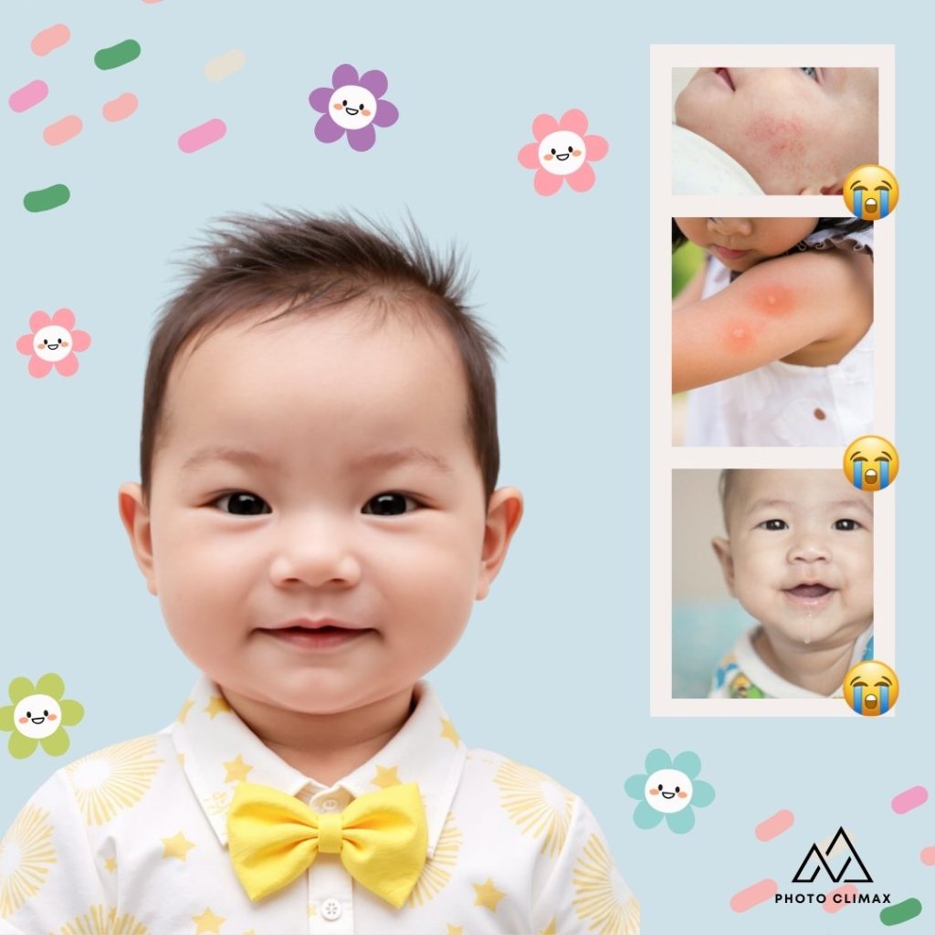 BB 證件相 | 修復皮膚 | 蚊蟲叮咬 | Photo Climax